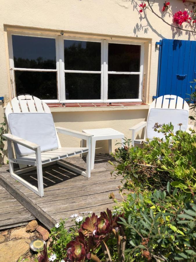 Ferienwohnung Les Oreades, Studio Le Marin Avec Vue Mer Imprenable Île du Levant Exterior foto